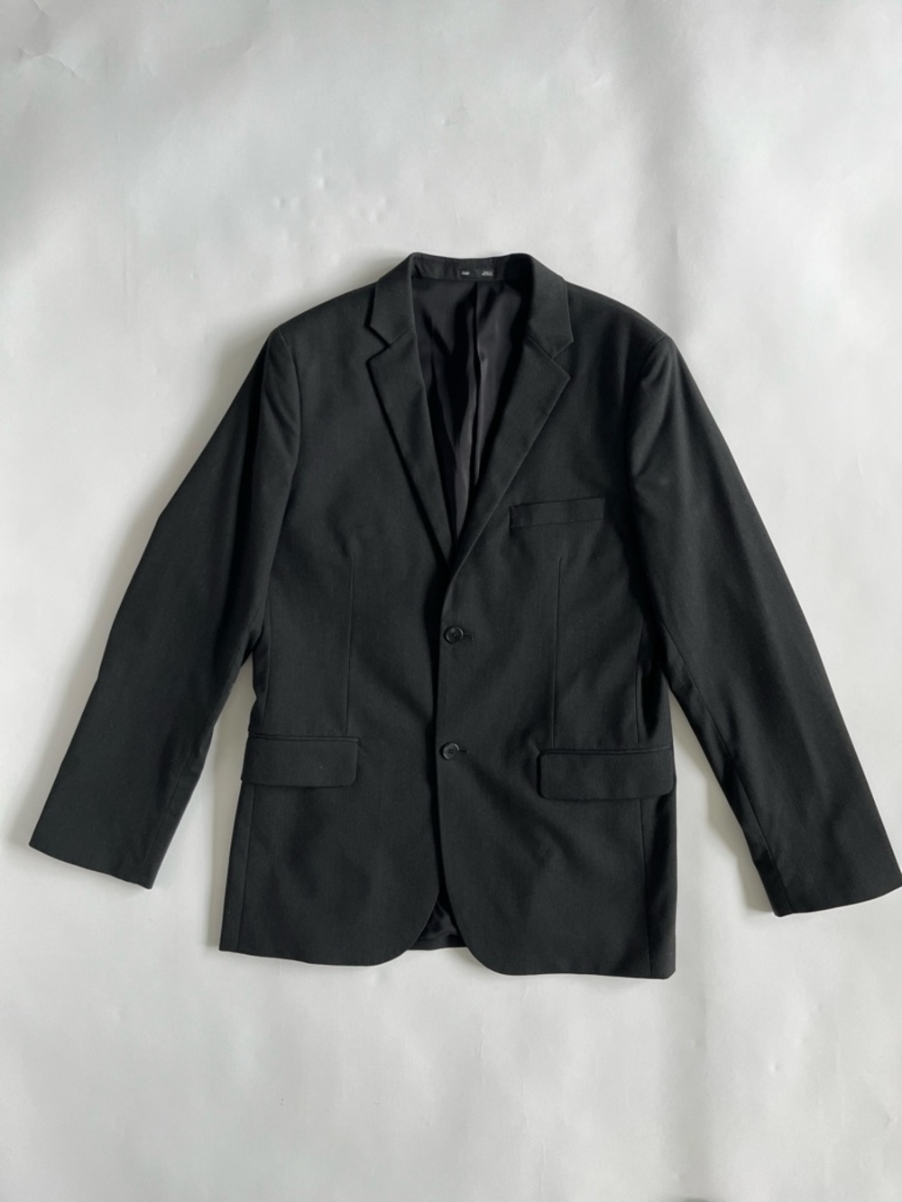 Gap Men's Classic Charcoal 42 reg Suit Jacket & 33x32 Trousers - Picture 3 of 11